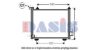 AKS DASIS 152033N Condenser, air conditioning